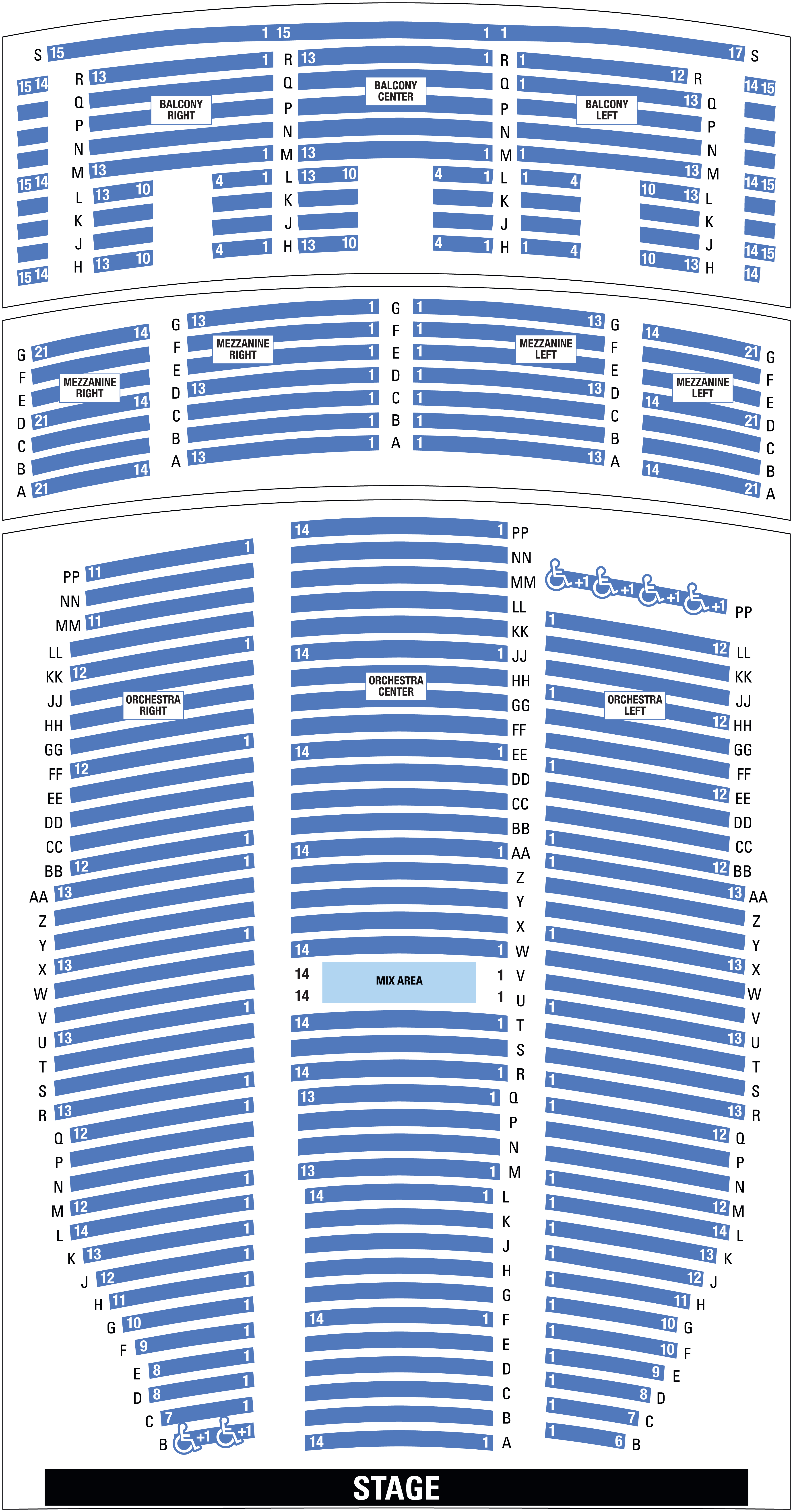 Paramount Seating Chart Cabinets Matttroy